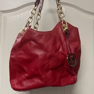 Michael Kors Red Handbag